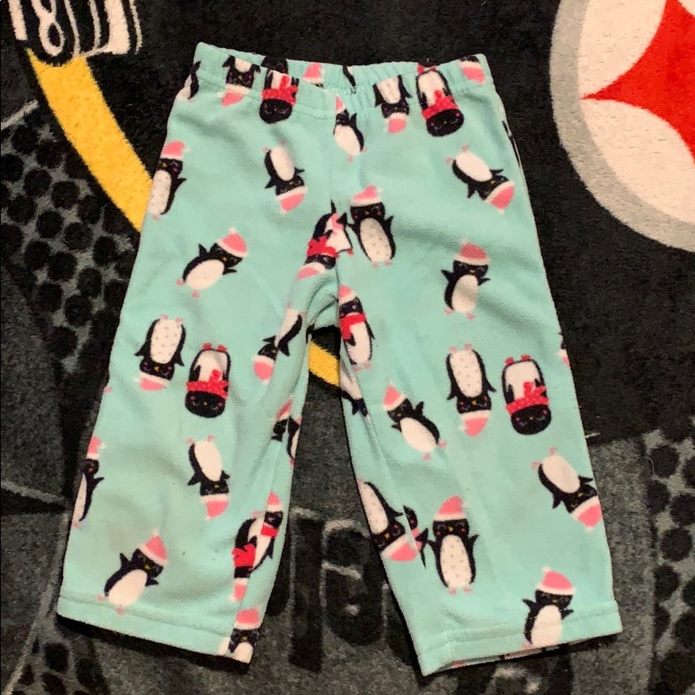Fleece pajama bottoms